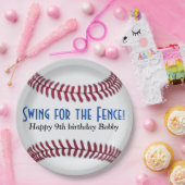 Baseball-verjaardagspapier bord (Feest)