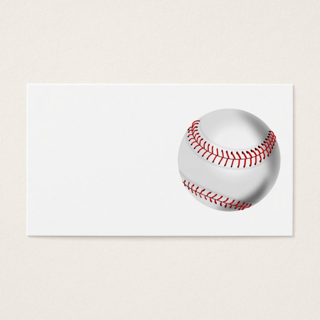 BASEBALL VISITEKAARTJE (Voorkant)