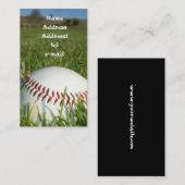 Baseball-visitekaartje Visitekaartje (Voorkant / Achterkant)