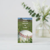 Baseball-visitekaartje Visitekaartje (Staand voorkant)