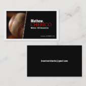 Baseball - Visitekaartjes (Voorkant / Achterkant)