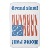 Baseball-vlag Badmat (Voorkant Verticaal)