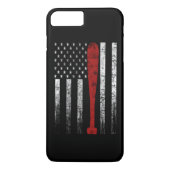 Baseball-vlag Case-Mate iPhone Case (Achterkant)