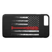 Baseball-vlag Case-Mate iPhone Case (Achterkant (Horizontaal))