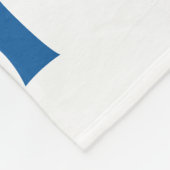 Baseball-vlag Fleece Deken (Hoek)