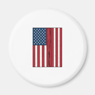 Baseball Vlag Vervuild Vintage Vector Design_1 Magneet