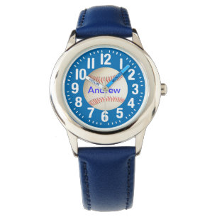 BASEBALL VOEG NAAM TOE - WATCH HORLOGE
