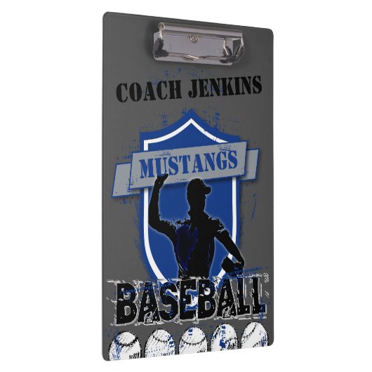 Baseball Voeg uw eigen klembord toe (Rechts)