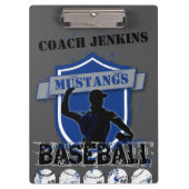 Baseball Voeg uw eigen klembord toe (Voorkant)