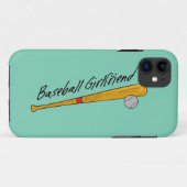 Baseball-Vriendin - iPhone 5 Hoesje (Achterkant (horizontaal))