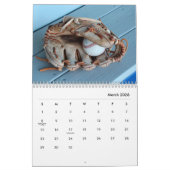 Baseball Wall Agenda Kalender (Mar 2026)
