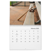 Baseball Wall Agenda Kalender (Feb 2026)
