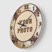 Baseball-wandsluiting met UW FOTO Grote Klok (Hoek)