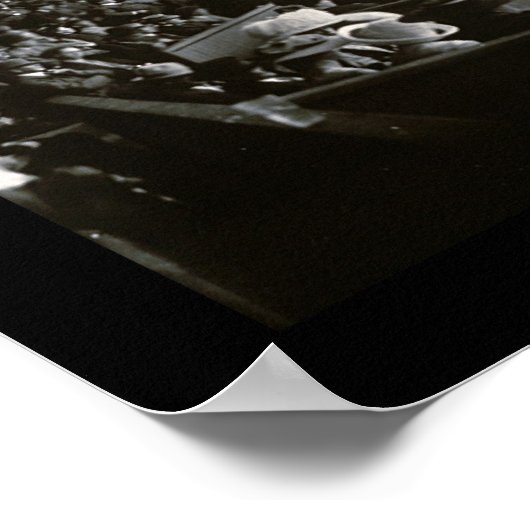 Baseball Washington Park Foto 1911 Poster (Hoek)