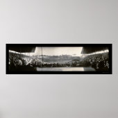 Baseball Washington Park Foto 1911 Poster (Voorkant)
