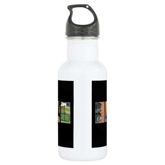 Baseball Waterfles (Achterkant)