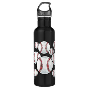 -Baseball Waterfles