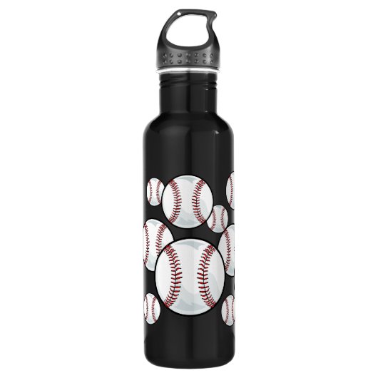 -Baseball Waterfles (Voorkant)