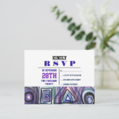 BASEBALL WATERVERF Bar Mitzvah uitnodiging (Staand voorkant)