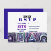 BASEBALL WATERVERF Bar Mitzvah uitnodiging (Voorkant / Achterkant)