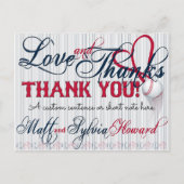 Baseball Weddenschap Hartelijk dank voor uw 2b-HOW Briefkaart (Voorkant)