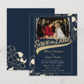 Baseball Wedding Save the Date (Voorkant / Achterkant)