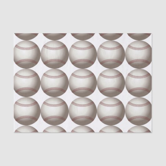 Baseball-weefselpapier Tissuepapier (Voorkant)