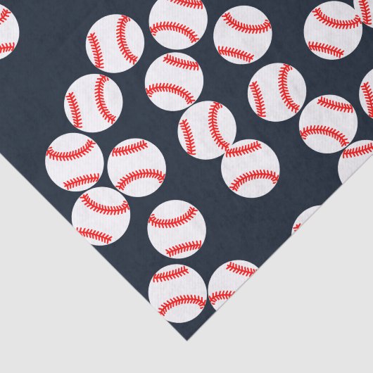 Baseball-weefselpapier Tissuepapier (Detail)