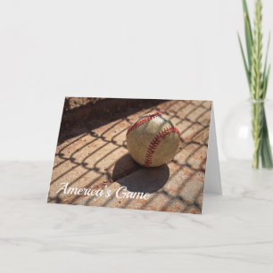 Baseball-Wenskaart Kaart