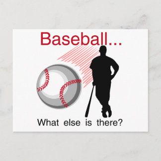 Baseball What Else T-shirts en cadeautjes Briefkaart