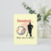 Baseball What Else T-shirts en cadeautjes Briefkaart (Staand voorkant)