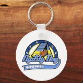 Baseball Whippet Agility Sleutelhanger (Voorkant)