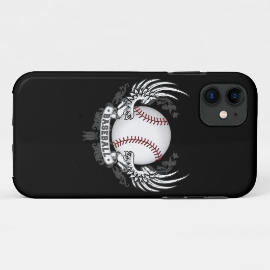 Baseball Wings Case-Mate iPhone Case (Achterkant (horizontaal))