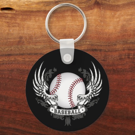 Baseball Wings Sleutelhanger (Voorkant)