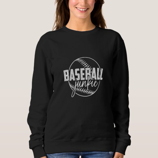 Baseball Womens Baseball Player Baseball Girl Trui (Voorkant)