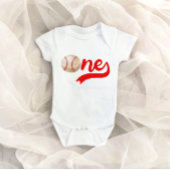 Baseball wordt 1 september 2010 als Baby-badpak aa Romper