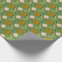 Baseball Wrapping Paper Cadeaupapier