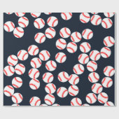 Baseball Wrapping Paper Cadeaupapier (Vlak)