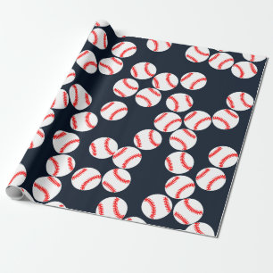 Baseball Wrapping Paper Cadeaupapier