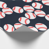 Baseball Wrapping Paper Cadeaupapier (Hoek)
