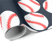 Baseball Wrapping Paper Cadeaupapier (Rol Hoek)