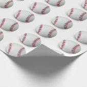 Baseball Wrapping Paper Cadeaupapier (Hoek)