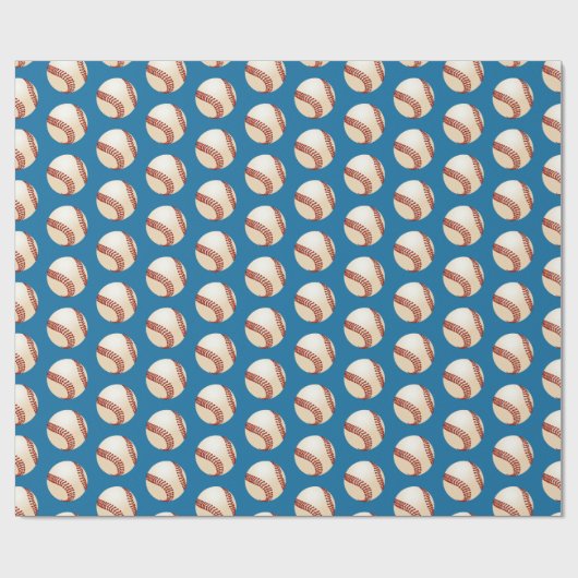 Baseball Wrapping Paper Cadeaupapier (Vlak)