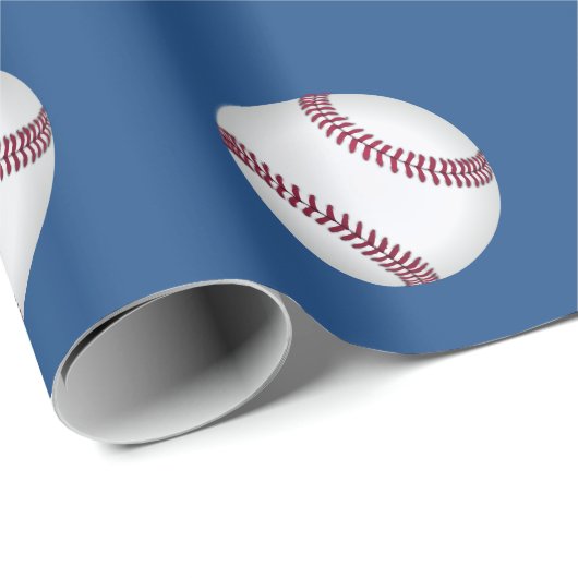 Baseball Wrapping Paper Cadeaupapier (Rol Hoek)