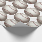 Baseball Wrapping Paper Cadeaupapier (Hoek)