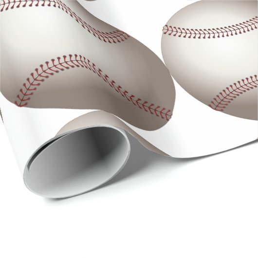 Baseball Wrapping Paper Cadeaupapier (Rol Hoek)
