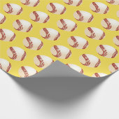 Baseball Wrapping Paper Cadeaupapier (Hoek)