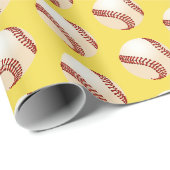 Baseball Wrapping Paper Cadeaupapier (Rol Hoek)
