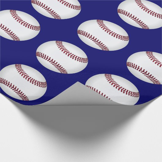 Baseball Wrapping Paper Cadeaupapier (Hoek)