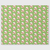 Baseball Wrapping Paper Cadeaupapier (Vlak)